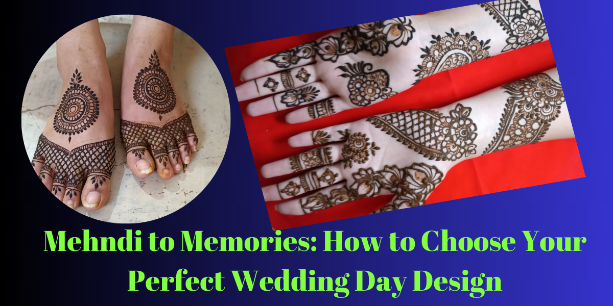 Mehandi design to Memories: How to Choose Your Perfect Wedding Day Design