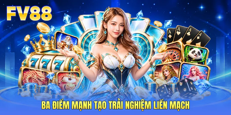 Ba điểm mạnh tạo trải nghiệm liền mạch