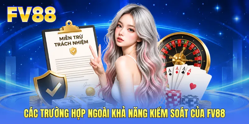 Các trường hợp ngoài khả năng kiểm soát của FV88 Các trường hợp ngoài khả năng kiểm soát của FV88