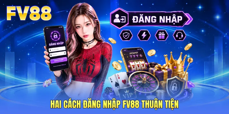 Hai cách đăng nhập FV88 thuận tiện Hai cách đăng nhập FV88 thuận tiện