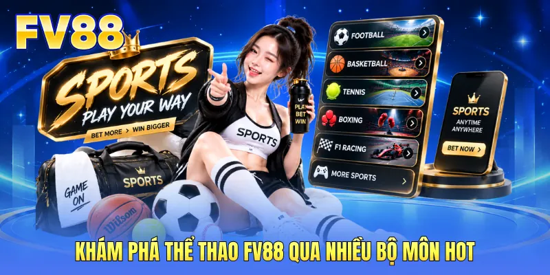 Khám phá thể thao FV88 qua nhiều bộ môn hot Khám phá thể thao FV88 qua nhiều bộ môn hot