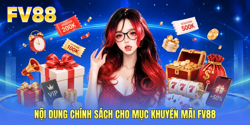 Nội dung chính sách cho mục khuyến mãi FV88 Nội dung chính sách cho mục khuyến mãi FV88