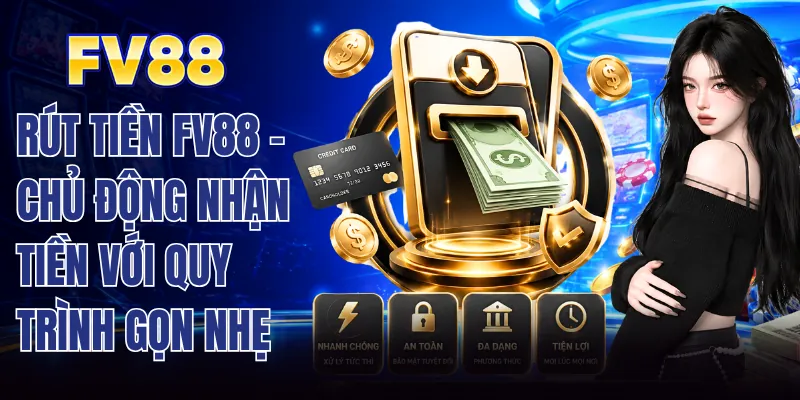 Rút Tiền FV88 - Chủ Động Nhận Tiền Với Quy Trình Gọn Nhẹ
